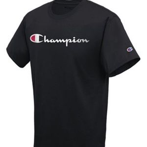 Champion Black Tee Shirt